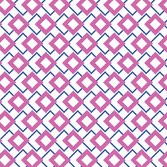 Blue Pink Parquet Pattern Design