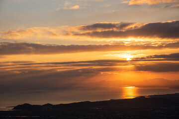北九州平尾台桶ヶ辻での初日の出