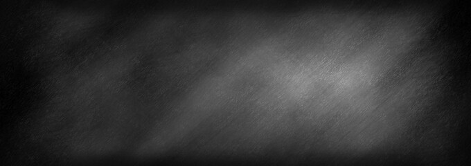 Panoramic background of a used blackboard