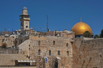 Islamic shrines Al-Aqsa Mosque and the Dome of the Rock Mosque are located in Jerusalem,
 Israel on the Mount of Olives. It is one of the shrines of the Islamic world, 
a place of prayer and pilgrimag