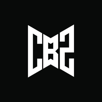 CBZ letter logo creative design. CBZ unique design