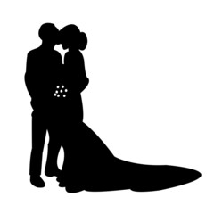 wedding illustration design suitable for wedding vector illustration