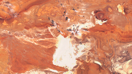 Dasht-e Kavir, salt desert in the Iranian highlands, satellite image. contains modified Copernicus...