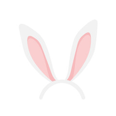Easter bunny ears mask