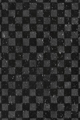 吹雪みたいなテクスチャを重ねた黒とグレーの市松模様　縦