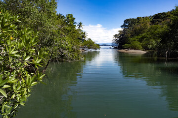 Cruise on the tropical river Tempisque. Costa Rica