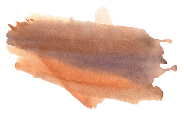 Watercolor texture for background. Dirty trash background. Blot stain.