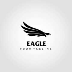 Eagle logo design vector. Suitable for your business logo