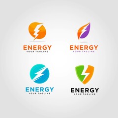 Energy logo design vector. Suitable for your business logo
