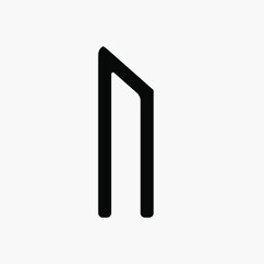 Uruz is the second rune of the German Elder Futark and the second rune of Atta Freira and Freya. The name of the rune means "wild bull, round" as a symbol of the original uncontrollable force of natur