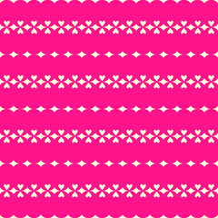 Valentine's day background, Abstract seamless pattern with hearts. Template greeting card, invitation and advertising banner, brochure. Cute Valentine cards. Wrapping paper for present.