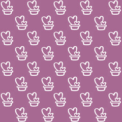 Valentine's day background, Abstract seamless pattern with hearts. Template greeting card, invitation and advertising banner, brochure. Cute Valentine cards.