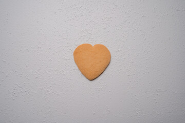 ハートのクッキー1個