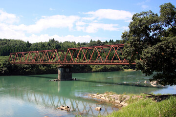 bridge over the river
