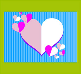 Vector to the  Happy valentines day