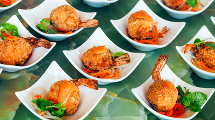 Popular fast food usually seen at events