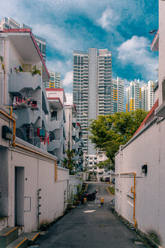 Alleyway In Tiong Bahru, Singapore