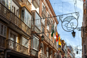 Calles adornadas para Carnaval, Cádiz © josemad