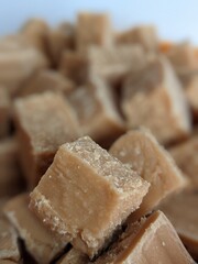 closeup fudge