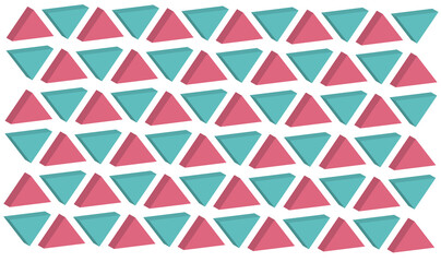 triangle pattern pink and blue colors, best for your background, wallpaper and backdrop