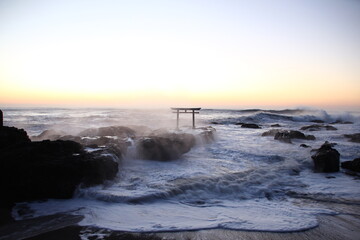 大洗磯前神社の鳥居