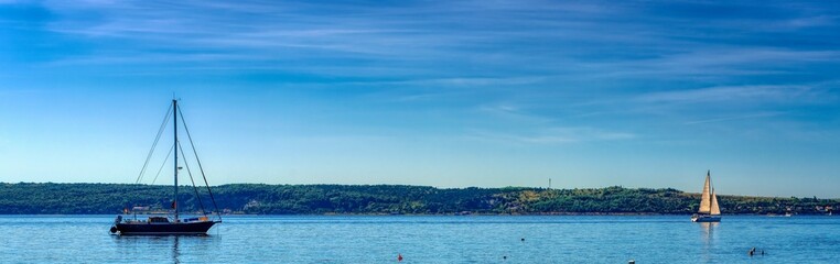 Fototapeta premium Sailing Ship on the sea