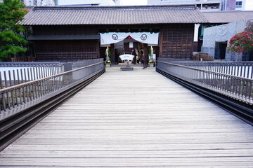 Dejima Omotemon Bridge in Nagasaki, Japan - 日本 長崎県 出島 出島表門橋