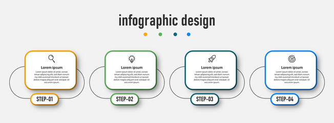 Infographic element template. 