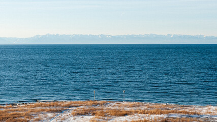 landscape with lake