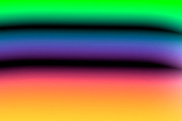 Blurred pop abstract background - Ink Outlines