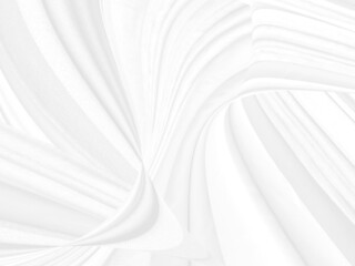 Fototapeta premium soft light and shadow fabric abstract smooth curve shape decorative modern fashion white and gray background