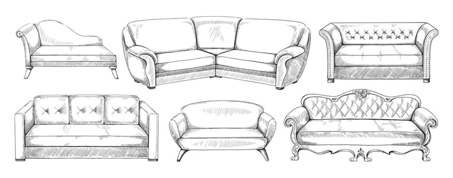 Sketch Sofa Images – Browse 18,747 Stock Photos, Vectors, and Video | Adobe  Stock