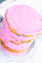 Baking cake