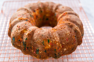Funfettti Bundt Cake