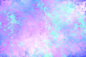 Blue and pink brush stroke wallpaper metallic shiny