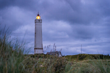 Leuchtturm an der Nordseek&uuml;ste.