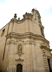 ITALY-Matera is a city located on a rocky outcrop in Basilicata, in Southern Italy. It includes the Sassi area, a complex of Cave Houses carved into the mountain