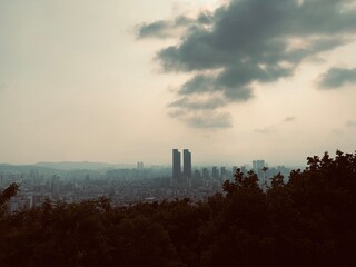 sunrise over the river