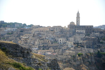 ITALY-Matera is a city located on a rocky outcrop in Basilicata, in Southern Italy. It includes the Sassi area, a complex of Cave Houses carved into the mountain