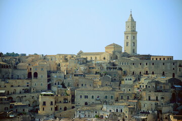 ITALY-Matera is a city located on a rocky outcrop in Basilicata, in Southern Italy. It includes the Sassi area, a complex of Cave Houses carved into the mountain