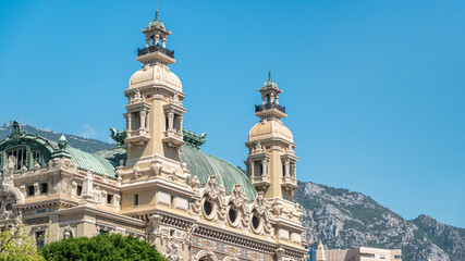Fototapeta na wymiar The Opera in Monte-Carlo, Monaco