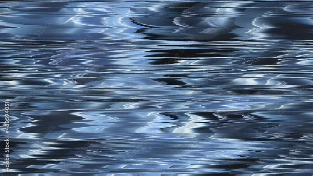 Poster digital dynamic 3d render lines with wave distortion and streaks. deformation of web signal with bro