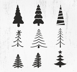 Christmas Tree Bundle SVG
