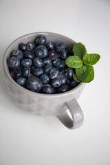 blueberries in a bowl