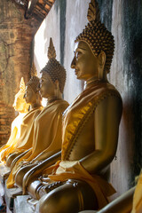 golden buddha statue
