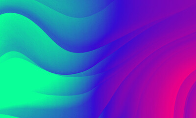 Abstract green blue pink colors gradient lights texture background.