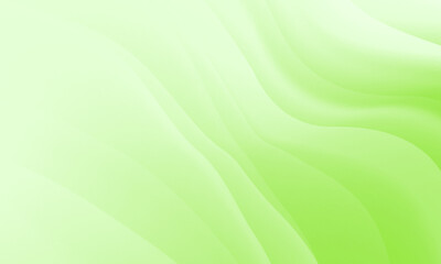 Abstract green white colors gradient with wave nature texture background.