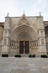 Main Facade of St Mary Church, Morella