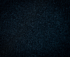 Fototapeta premium Fabric texture, dark navy blue