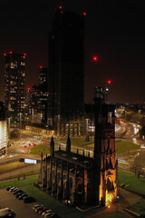 Fototapeta premium night time in the city